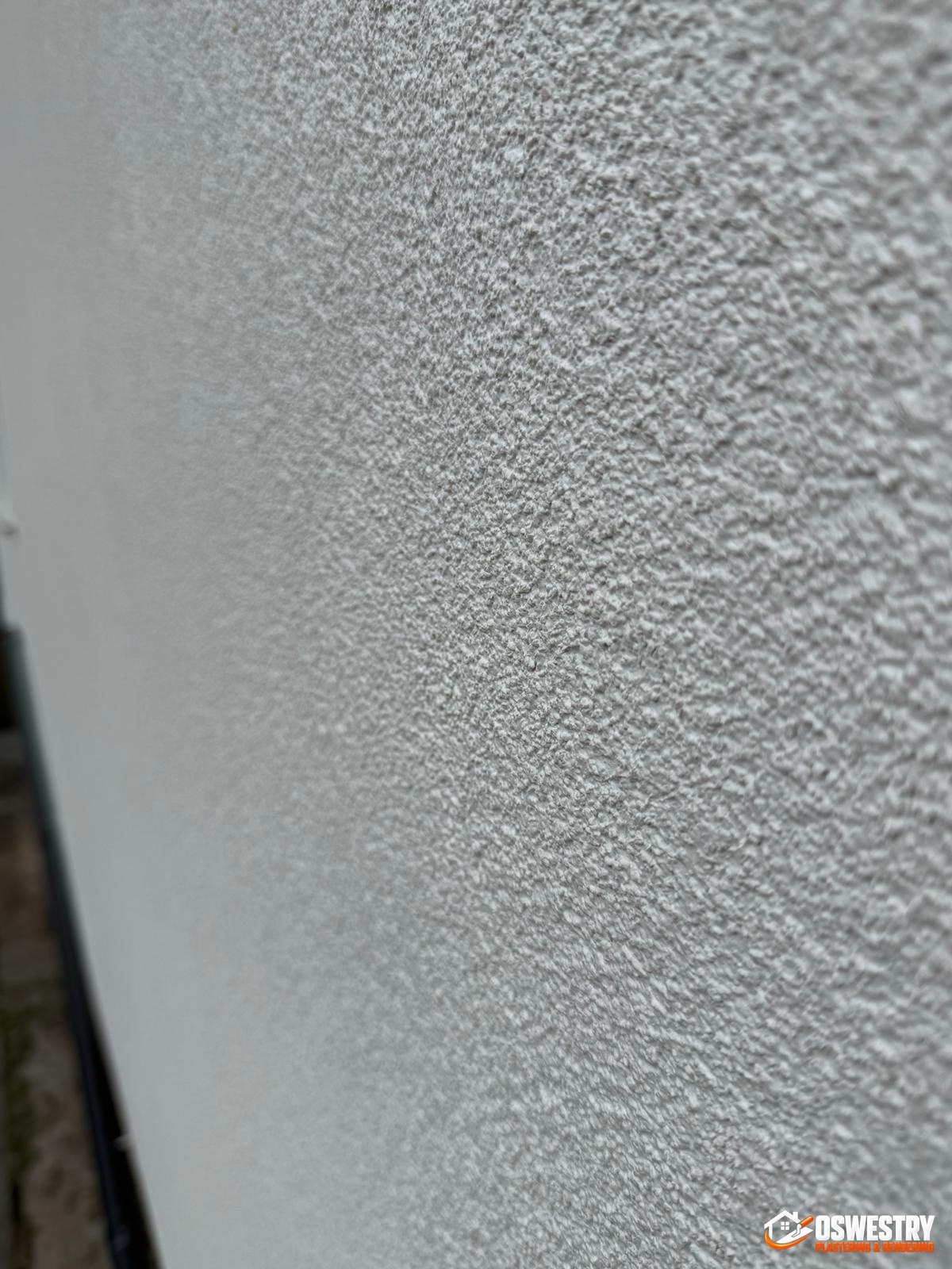 Completed plastering and rendering work in the Oswestry area